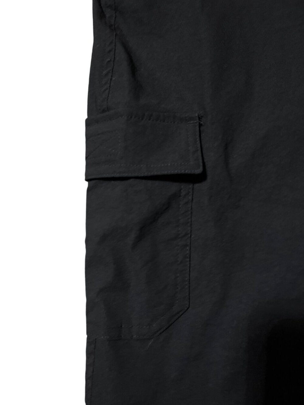 Eddie Bauer Womens 8 Black Cargo Capri Pants Outdoor Hiking Casual Stretch - Picture 6 of 15